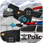 警车变形机甲兽组装手游app