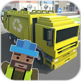 像素城市垃圾车模拟手游app