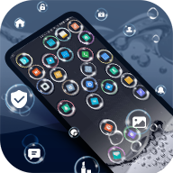 泡泡图标手机软件app