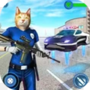 美国警察猫机器人手游app