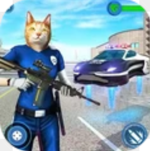 美国警察猫机器人 最新版手游app