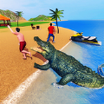 鳄鱼模拟器城市海滩手游app