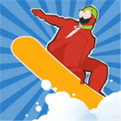 下雪滑雪板大师3D手游app