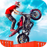 越野摩托屋顶赛 免费版手游app
