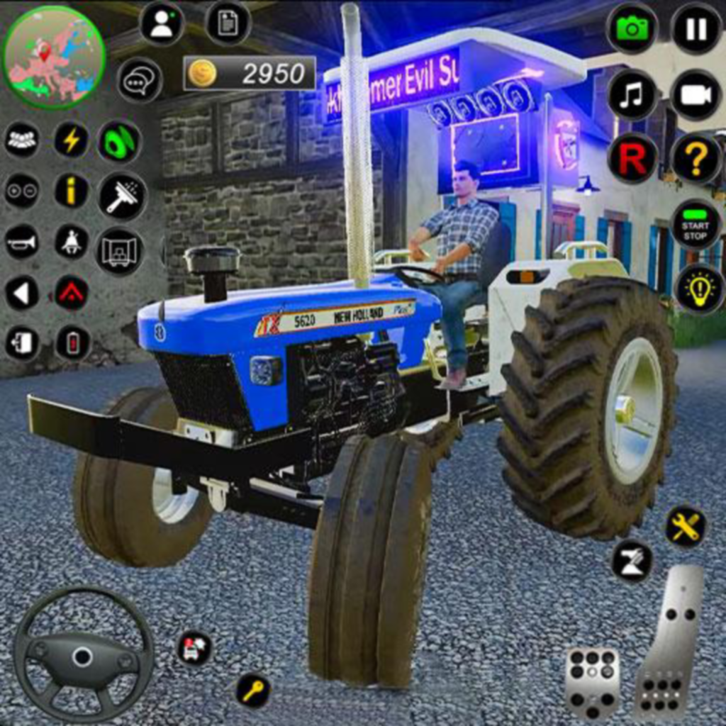 拖拉机牵引和拖车游戏手游app