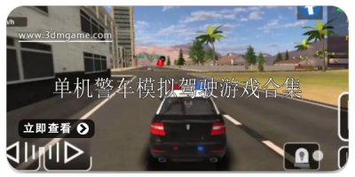 单机警车模拟驾驶游戏推荐