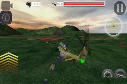 3D武装直升机手游app截图