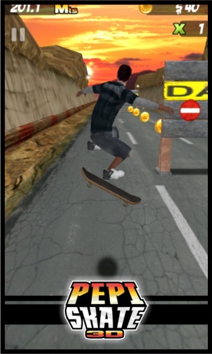 滑板跑酷手游app截图