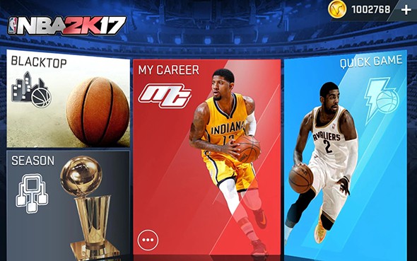 NBA 2K17手游app截图