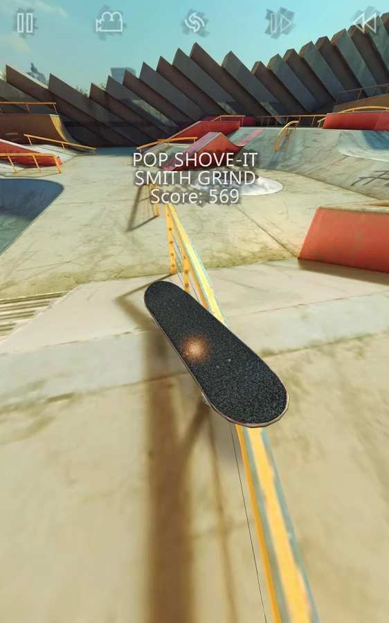 真实滑板手游app截图