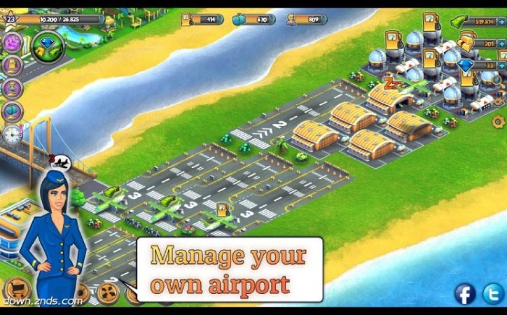 城市岛屿：机场 TV版手游app截图
