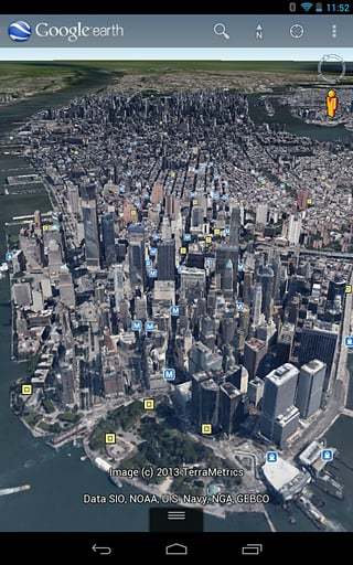 谷歌地球 在线卫星地图手机版下载手机软件app截图