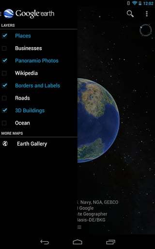 谷歌地球 在线卫星地图手机版下载手机软件app截图