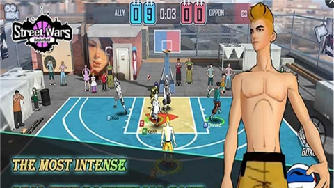 街头战争篮球 中文版手游app截图