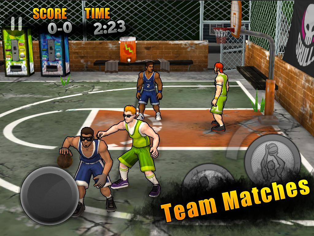 手机街头篮球3D手游app截图