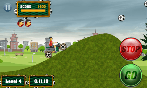 足球骑士越野车3D手游app截图