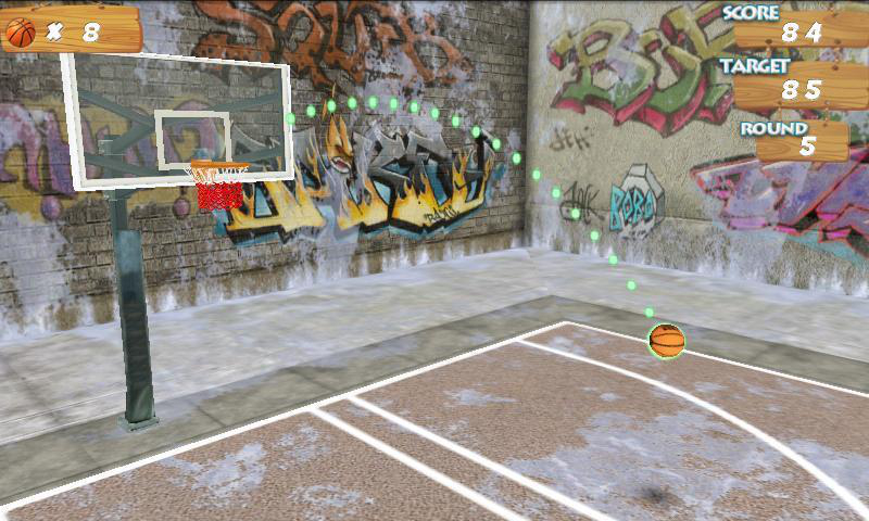 真实篮球3D手游app截图