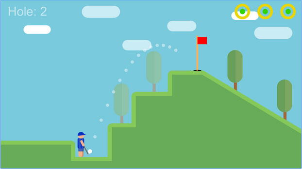 一个人的高尔夫手游app截图