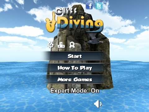 3D悬崖跳水手游app截图