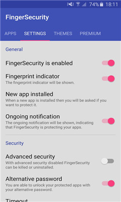 指纹安全锁手机软件app截图