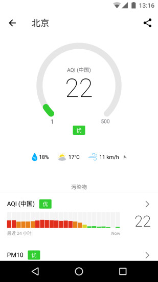 全国空气质量手机软件app截图
