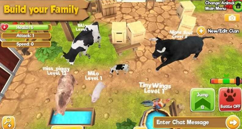 家庭农场OL动物模拟手游app截图