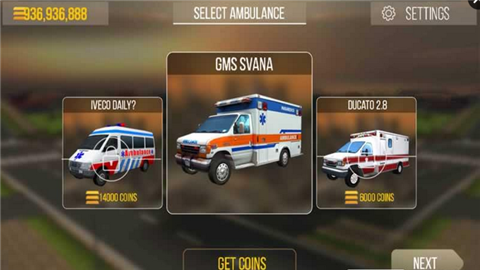 救护车救援模拟3D手游app截图