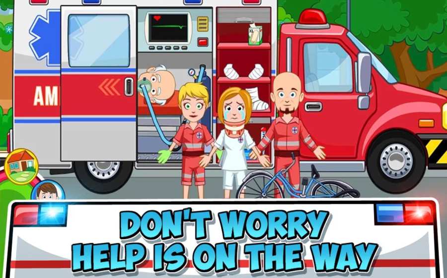 我的小镇：消防站救援手游app截图
