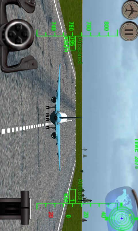 3D飞机飞行模拟器手游app截图