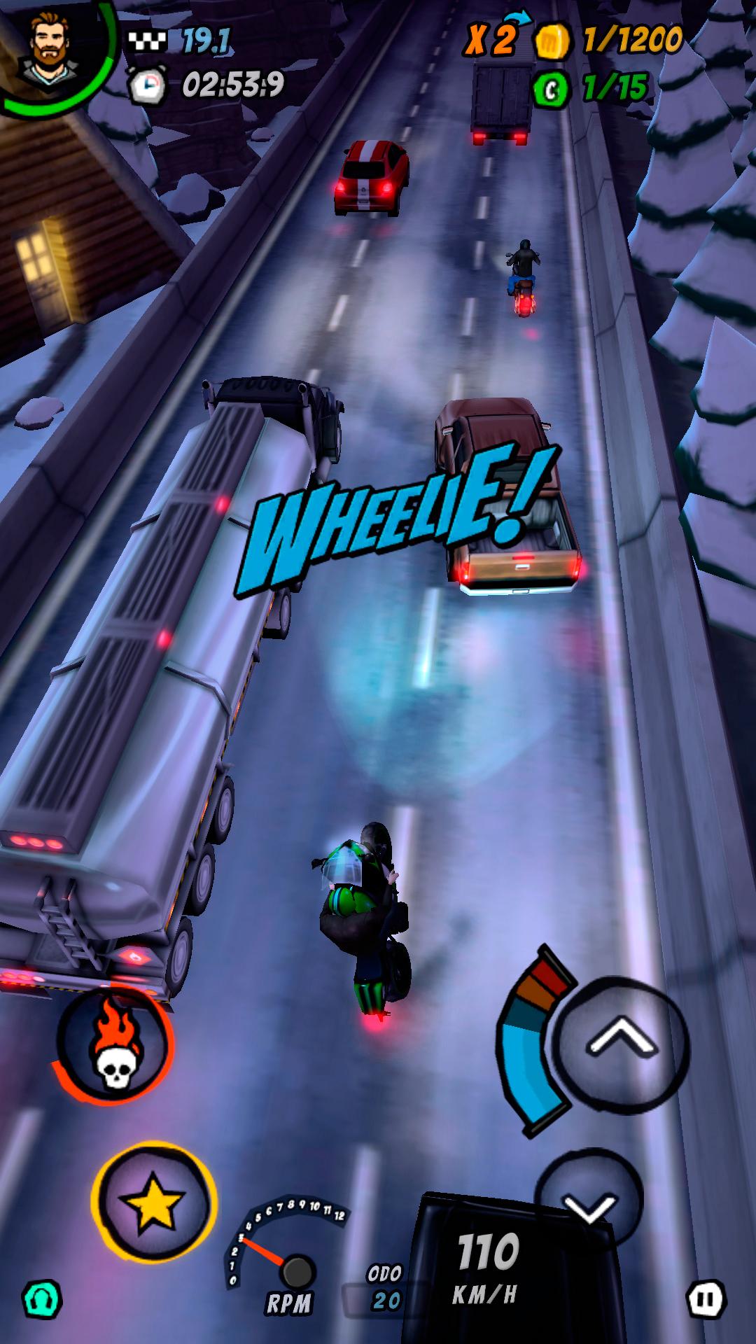 摩托赛车2：公路燃烧 电脑版手游app截图