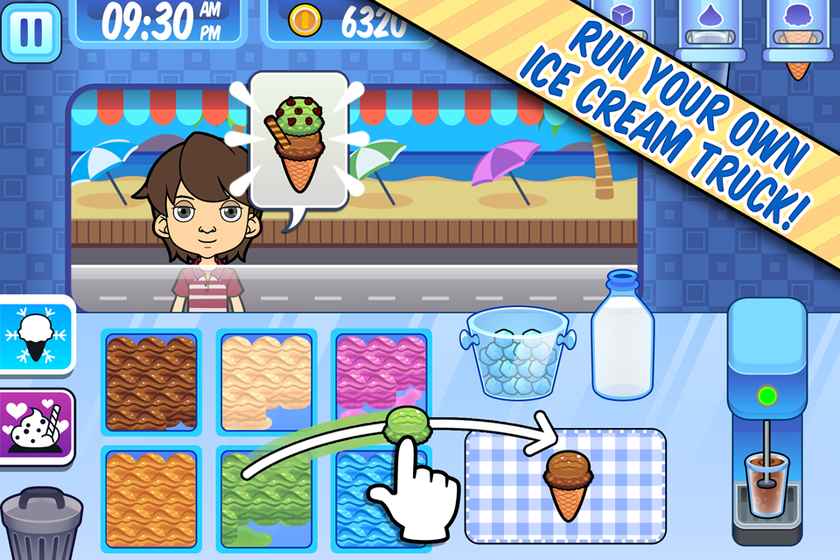 我的冰淇淋车手游app截图