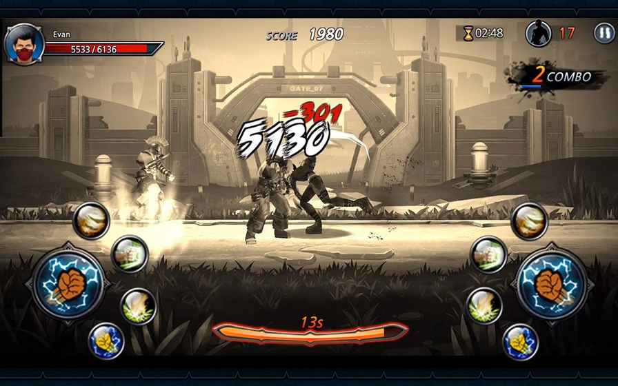 One Finger Death Punch 3D手游app截图