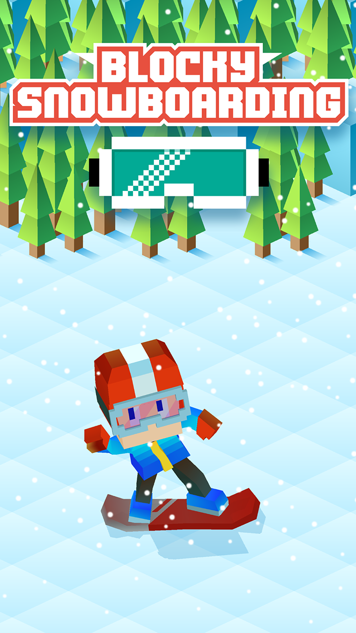 方块单板滑雪手游app截图