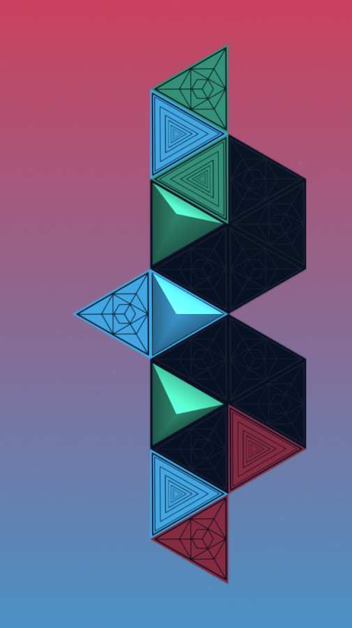 延间的三角体谜题手游app截图