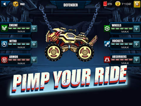 疯狂卡车：爬坡赛 电脑版手游app截图
