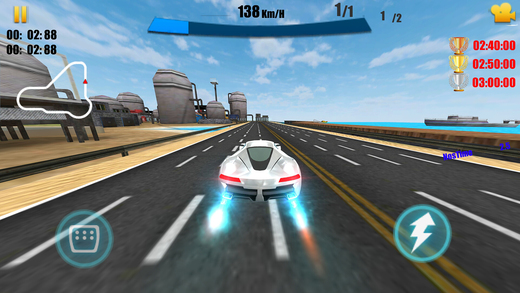 Racing Traffic 3D手游app截图