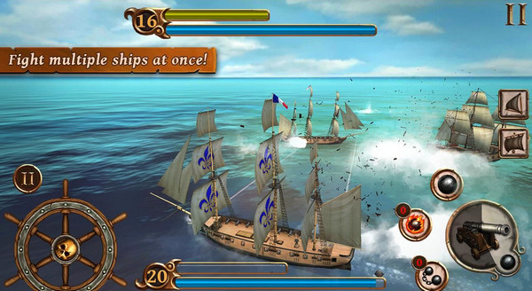 海盗战斗时代的船只 电脑版手游app截图