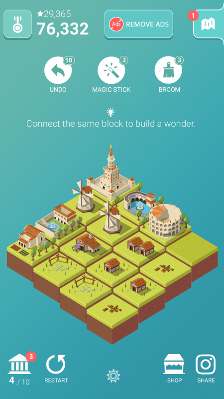 2048城市建设难题手游app截图