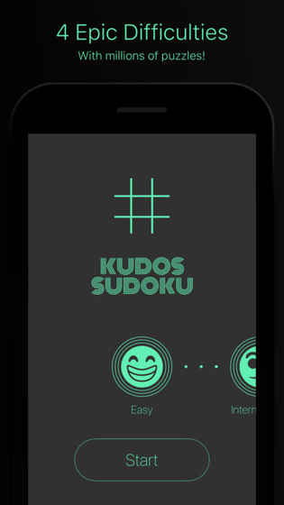 Kudos Sudoku手游app截图