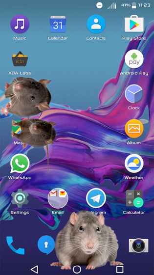 大鼠在屏幕上手游app截图