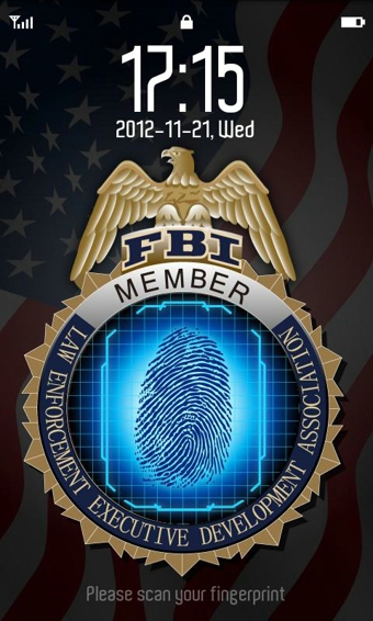 FBI指纹解锁手机软件app截图