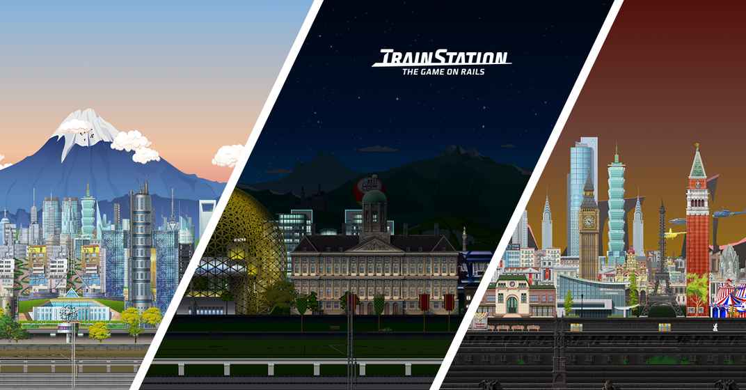火车站：铁轨上的游戏手游app截图