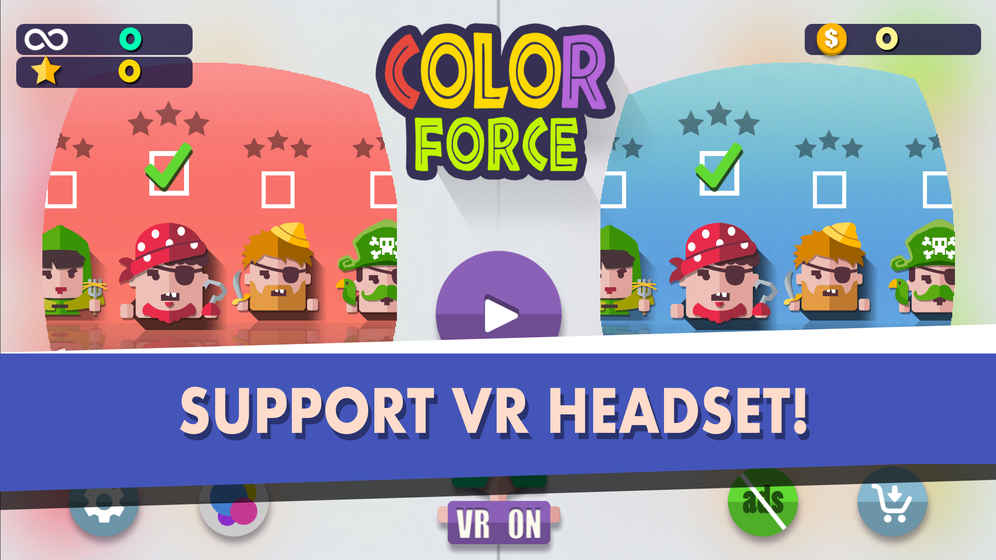 色彩战争Color Force手游app截图