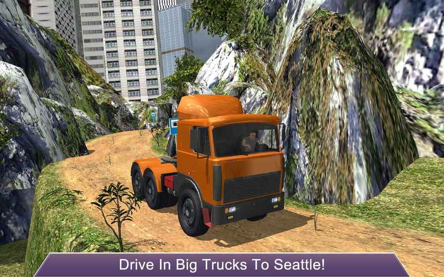 美国卡车司机：西雅图小山手游app截图