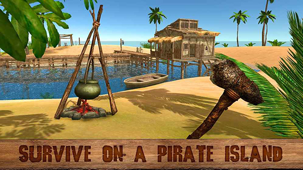海盗岛生存3D手游app截图