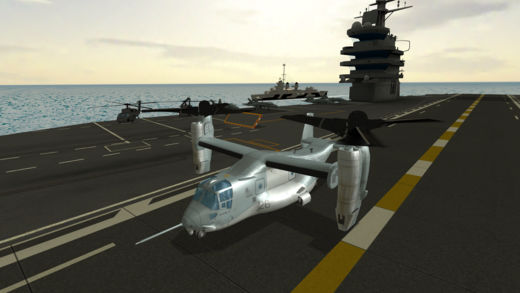 鱼鹰直升机模拟器手游app截图
