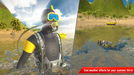 水肺潜水深海游泳模拟器手游app截图