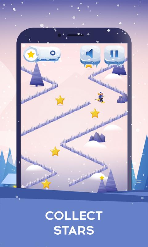 折线滑雪手游app截图