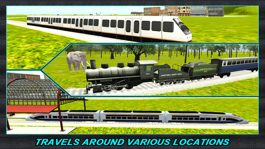 真正的火车司机模拟器3D手游app截图