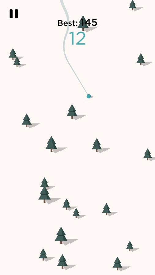 小球滑雪手游app截图